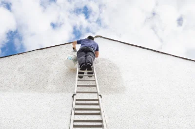 Peinture extérieure à Châtel-Montagne — façades et ravalement